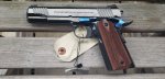 Standard Manufacturing Blue 1911 .45 ACP Pistol (image for) Standard Manufacturing Blue 1911 .45 ACP Pistol
