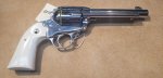 Ruger Stainless New Bisley Vaquero .357 Magnum Single Action Revolver (image for) Ruger Stainless New Bisley Vaquero .357 Magnum Single Action Revolver