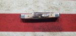 Case XX Stag Small Pen Pocket Knife (image for) Case XX Stag Small Pen Pocket Knife