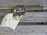 Pietta Nickel Gunfighter Single Action .357 Magnum Revolver (image for) Pietta Nickel Gunfighter Single Action .357 Magnum Revolver