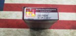 Hornady Superformance .222remington VMAX ammo (image for) Hornady Superformance .222remington VMAX ammo